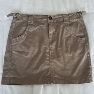 Athleta Khaki Mini Skirt - Sz. 6